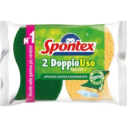 SPONTEX SPUGNA DOPPIOUSO PZ.2