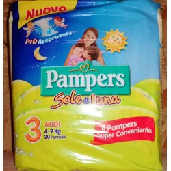 PAMPERS SOLE E LUNA MIDI...