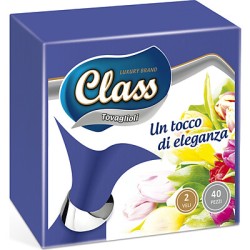 CLASS Tovaglioli 2 Veli BLU...