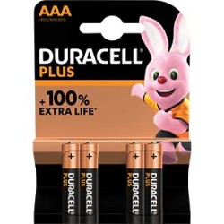 duracell plus AAA