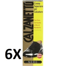 6X CALZANETTO TUBO NERO ML.40