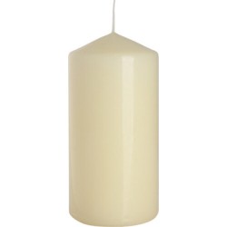 6x CANDELA MOCCOLO IVORY D6...