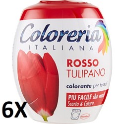 6x COLORERIA ITALIANA ROSSO...