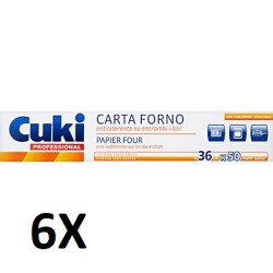 6X CARTA FORNO MT.50