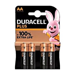 pile DURACELL PLUS 100 AA...