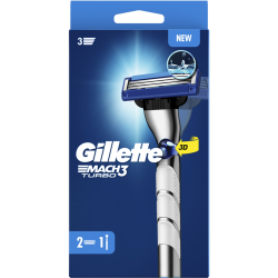 gillette mach3 rasoio turbo...