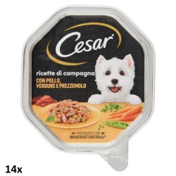 14x CESAR CANE RICETTE...