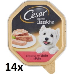 14x CESAR CANE RICETTE...