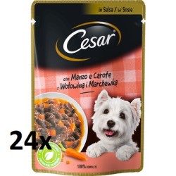 24x CESAR CANE DELIZIE...