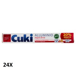 24X CUKI ALLUMINIO MT.25+5...