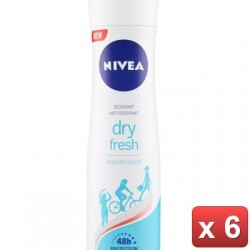 6  PEZZI - -DEO SPRAY DRY...