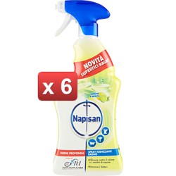 6  PEZZI SPRAY BAGNO LIMONE...