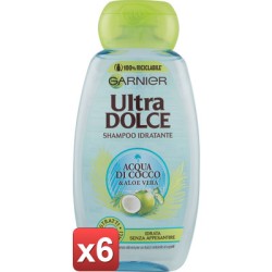 6 PEZZI SHAMPOO ACQUA COCCO...