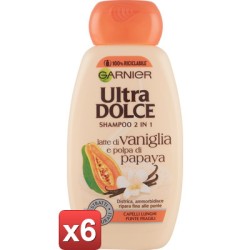 6 PEZZI SHAMPOO PAPAYA ML.250