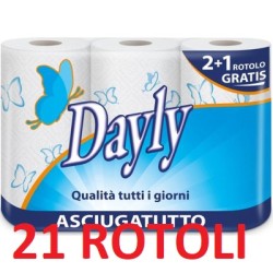 DAYLY ASCIUGATUTTO 2 VELI PZ.3