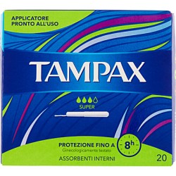 TAMPAX BLUE BOX SUPER PZ.20