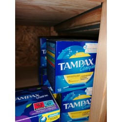 TAMPAX COMPAK REGULAR 18