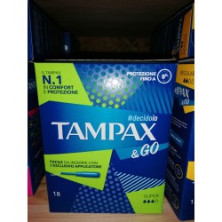 tampax e go super pz. 18